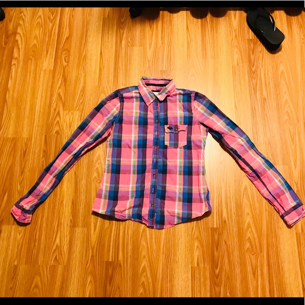 Abercrombie & Fitch classic plaid shirt